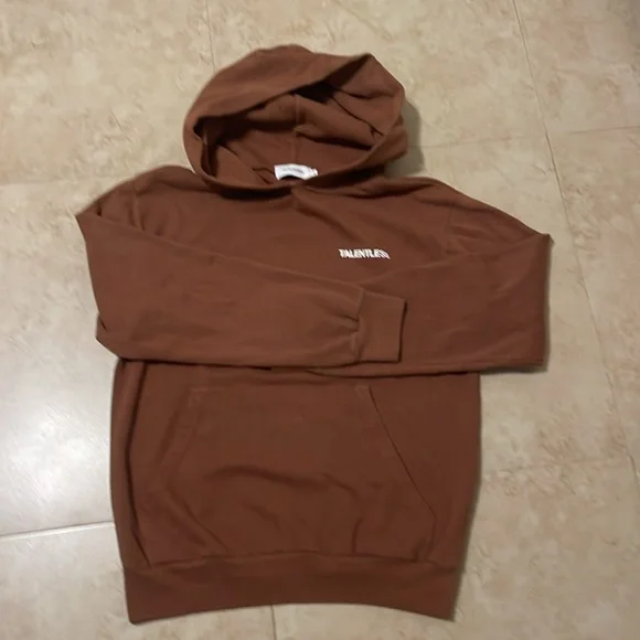 TALENTLESS WOMENS LIGHTWEIGHT HOODIE
Size small color| truffle - Picture 3 of 7